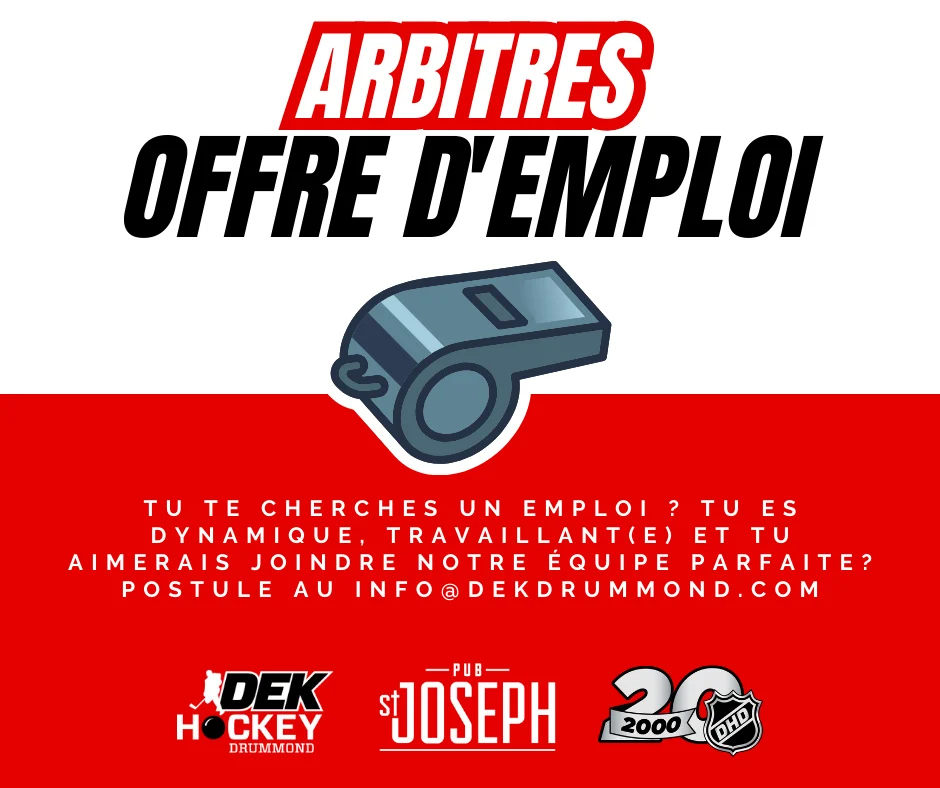 Arbitres recherchés