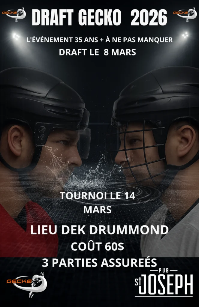 Tournoi Gecko Draft 35+ ans